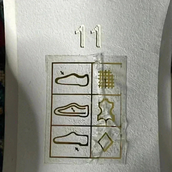 JEFFREY CAMPBELL Enyo Knee High Gladiator Multicolor Chevron Print Heel … - Picture 7 of 8